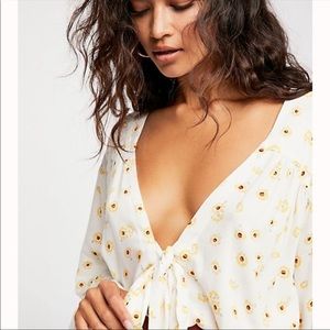 Free people blouse bodysuit